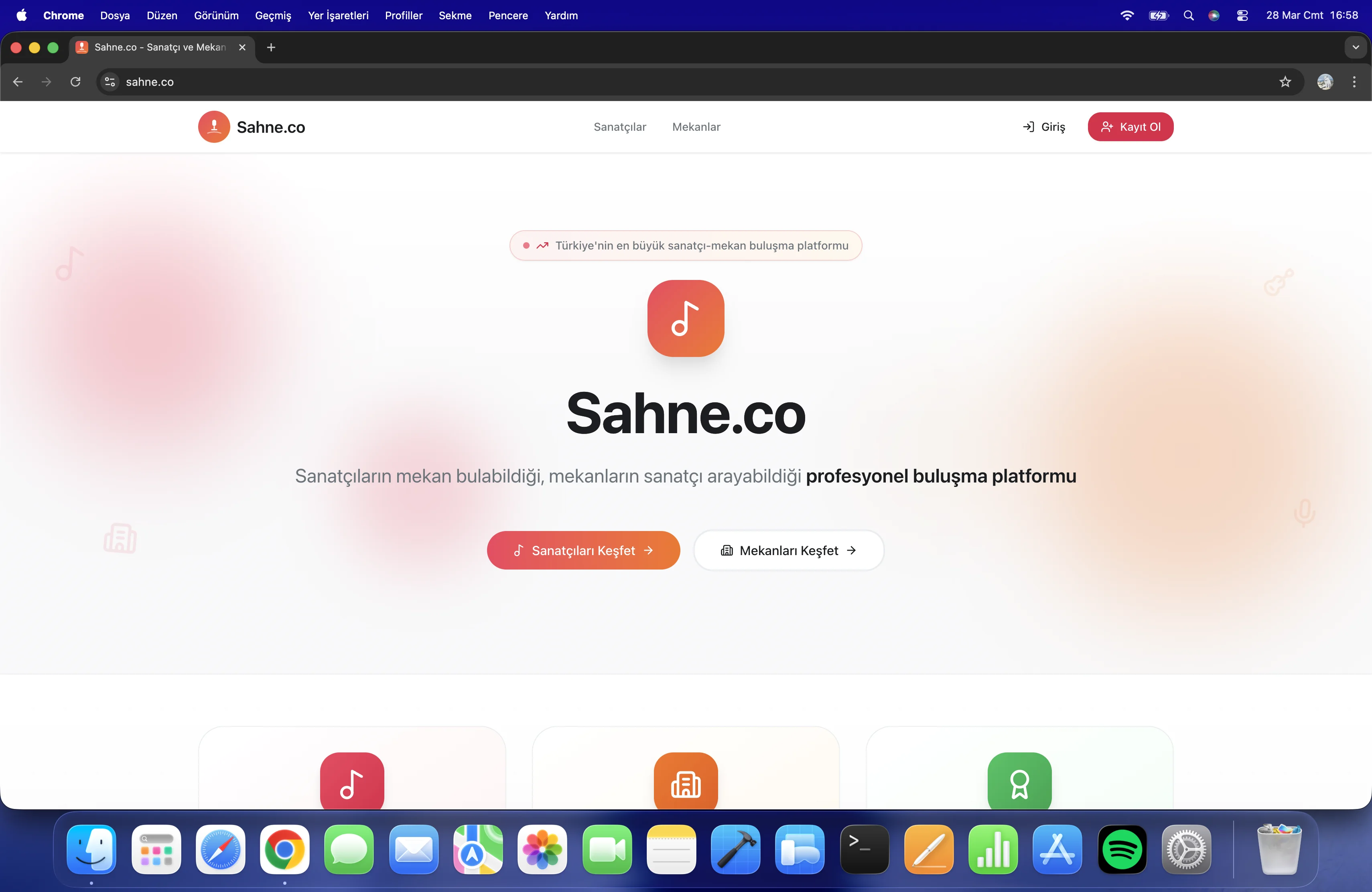 Desktop dashboard